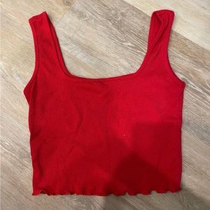 Shein Red Tank